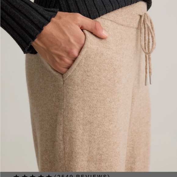 Quince Mongolian Cashmere Sweatpants - Picture 9 of 11